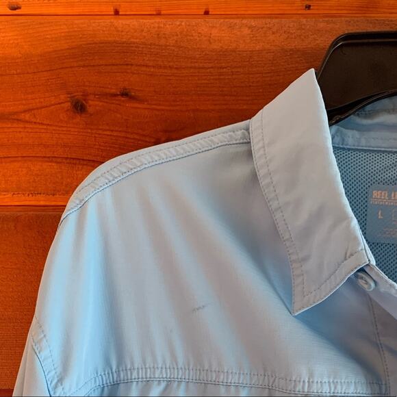 Reel Legends Lightweight Long Sleeve Button Down - Picture 6 of 14